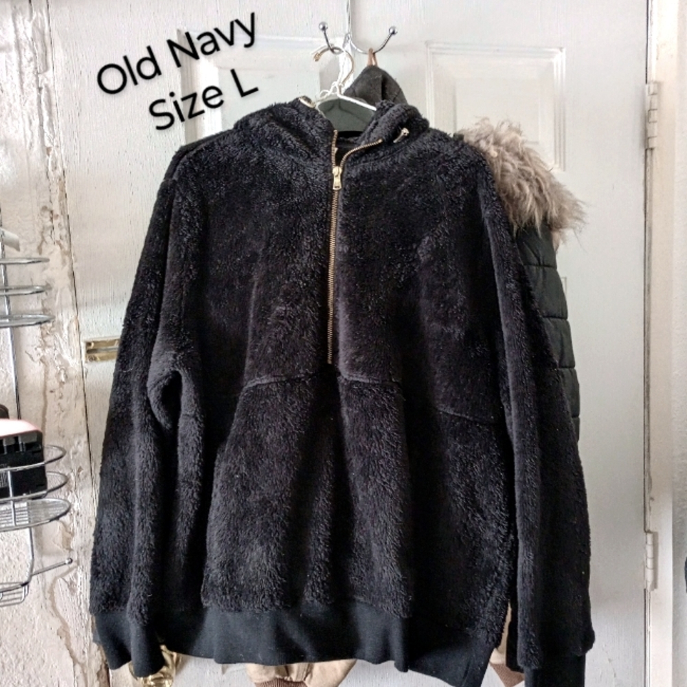 Old Navy Black Women's Jacket Size L